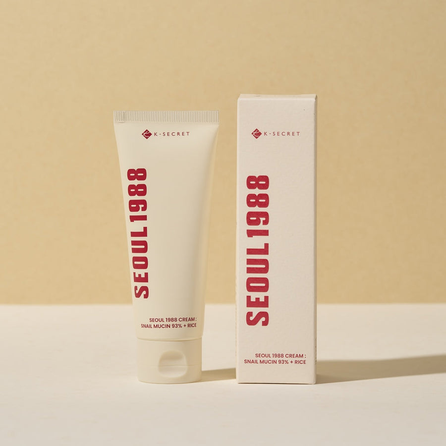 K-SECRET SEOUL 1988 Crema : Snail Mucin 93% + Rice 100ml