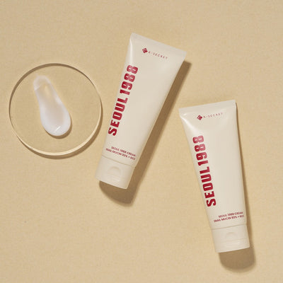 K-SECRET SEOUL 1988 Cream : Snail Mucin 93% + Rice 100ml with peptide for anti-wrinkle and firmness