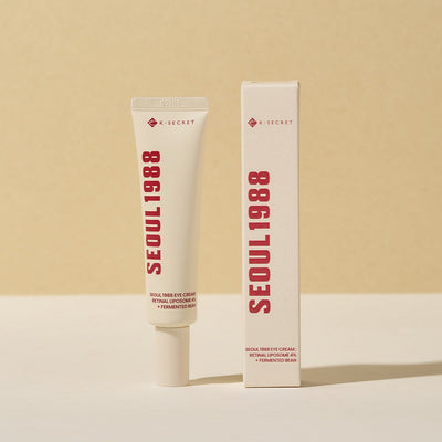 K-SECRET SEOUL 1988 Eye Cream : Retinal Liposome 4% + Fermented Bean 30ml with fermented for improved absorption and brightness