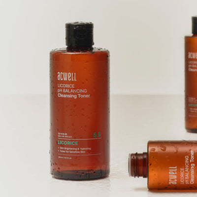 acwell acwell Licorice pH Balancing Cleansing Toner 300ml - deep cleansing