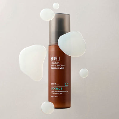 acwell Licorice pH Balancing Essence Mist 100ml with centella for soothing and repair