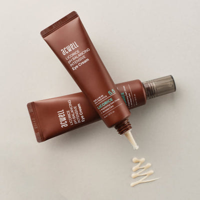 acwell Licorice pH Balancing Intensive Eye Cream 30ml with peptide for anti-wrinkle and firmness