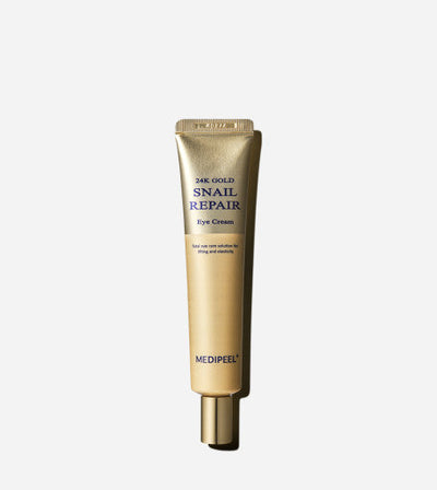 MEDIPEEL 24K Gold Snail Repair Eye Cream 40ml with peptide for anti-wrinkle and firmness
