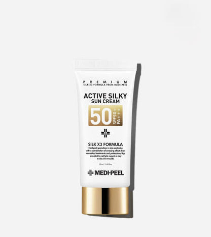 MEDIPEEL Crema solar activa sedosa FPS50+ PA+++ 50 ml