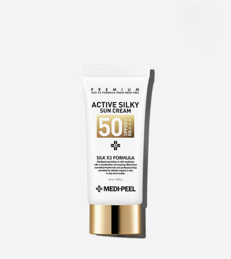 MEDIPEEL Crema solar activa sedosa FPS50+ PA+++ 50 ml
