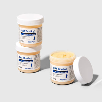 MEDIPEEL EGF Scaling Moisture Foot Cream 130g with honey for nourishment and hydration