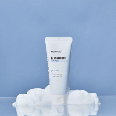 MEDIPEEL Glutathione Hyal Aqua Foaming Gel Cleanser 150ml - buy online