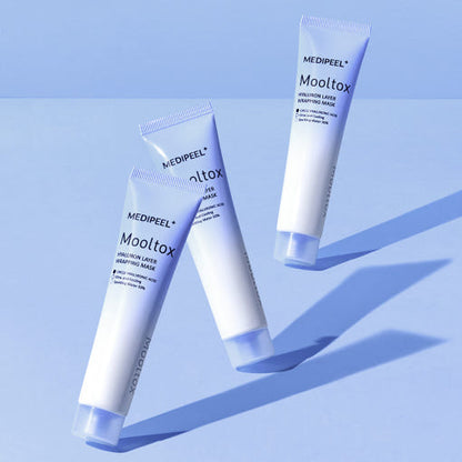Mascarilla envolvente Mooltox con capa de ácido hialurónico MEDIPEEL 70 ml