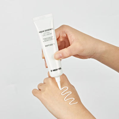 MEDIPEEL Peptide 9 Aqua Essence Lifting Eye Cream 40ml with niacinamide for bright skin and minimized pores