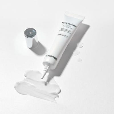 MEDIPEEL Peptide 9 Aqua Essence Lifting Eye Cream 40ml with niacinamide for bright skin and minimized pores