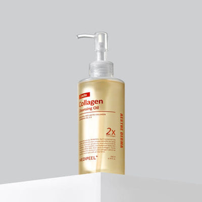 MEDIPEEL Red Lacto Collagen Cleansing Oil 2.0 200ml with peptide for anti-wrinkle and firmness