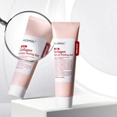 MEDIPEEL Red Lacto Collagen Konjac Peeling Gel 95ml with peptide for anti-wrinkle and firmness