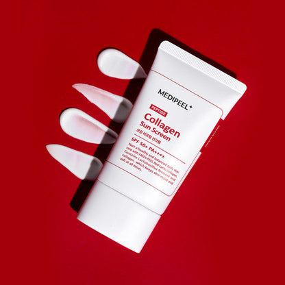 MEDIPEEL Red Lacto Collagen Protector solar que levanta los poros FPS 50+ PA++++ 50 g