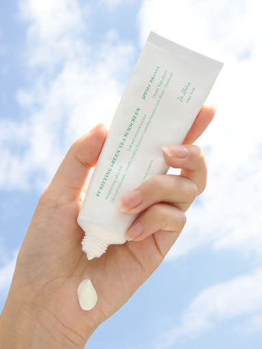 Dr.Althea Purifying Green Tea Sun Screen SPF50+ PA++++ 50ml with centella for soothing and repair