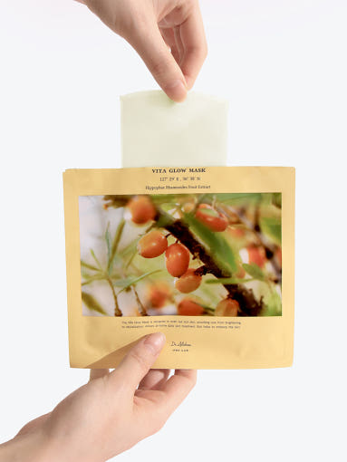 Dr.Althea Vita Glow Mask 27g*5ea with niacinamide for bright skin and minimized pores