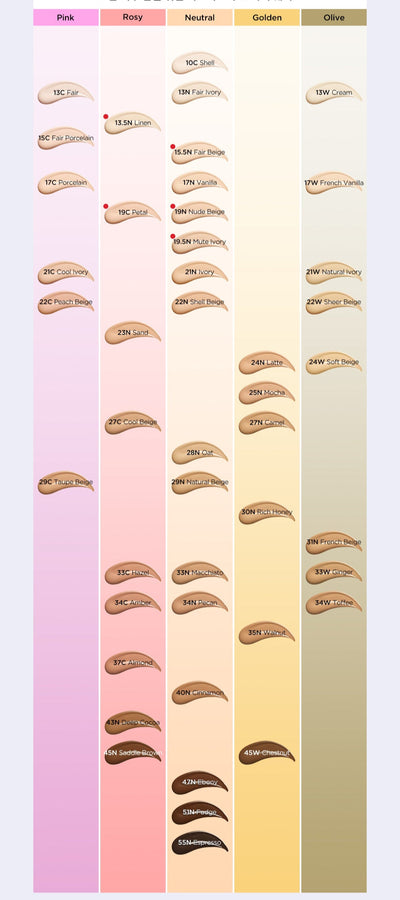 TIRTIR Mask Fit Red Cushion SPF40 PA++ 18g (45shades) - weekly treatment