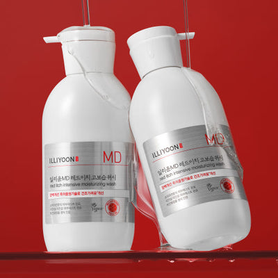 ILLIYOON Red Itch Intensive Moisturizing Wash 470g - how to use