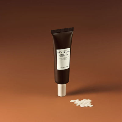 SKIN1004 MADAGASCAR CENTELLA PROBIO-CICA GLOW SUN AMPOULE SPF 50+ PA++++50ml with fermented for improved absorption and brightness