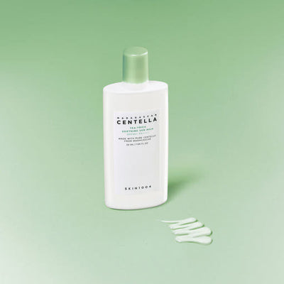 SKIN1004 MADAGASCAR CENTELLA TEA-TRICA SOOTHING SUN MILK SPF 50+ PA++++ 50ml with cica for soothing and repair