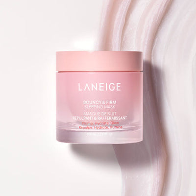 LANEIGE Bouncy & Firm Face Sleeping Mask 60ml with collagen for firmness and elasticity