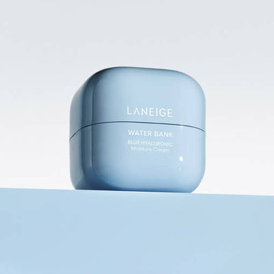 LANEIGE Water Bank Blue Hyaluronic Cream Moisturizer 20ml with hyaluronic for deep hydration