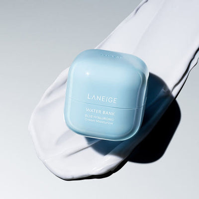 LANEIGE Water Bank Blue Hyaluronic Cream Moisturizer 20ml with hyaluronic for deep hydration
