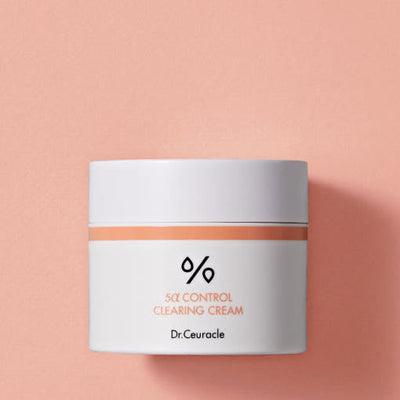 Dr.Ceuracle 5α Control Clearing Cream 50g with pha for gentle exfoliation and hydration