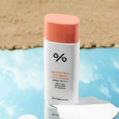 Dr.Ceuracle 5α Control No Sebum Sun Lotion SPF50+ PA++++ 50ml - hydration and protection