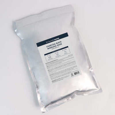 Dr.Ceuracle Expert Charcoal Black Modeling Mask 1kg with peptide for anti-wrinkle and firmness