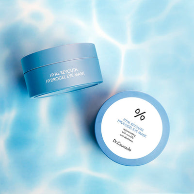 Dr.Ceuracle Hyal Reyouth Hydrogel Eye Mask 60ea/90g with hyaluronic for deep hydration