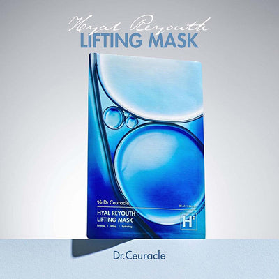 Dr.Ceuracle Hyal Reyouth Lifting Mask 25mlX10ea with hyaluronic for deep hydration