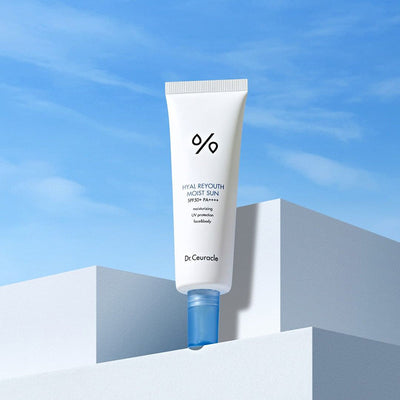 Dr.Ceuracle Hyal Reyouth Moist Sun SPF50+ PA++++ 50ml with hyaluronic for deep hydration