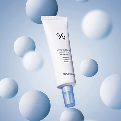 Dr.Ceuracle Hyal Reyouth Moist Sun SPF50+ PA++++ 50ml with niacinamide for bright skin and minimized pores