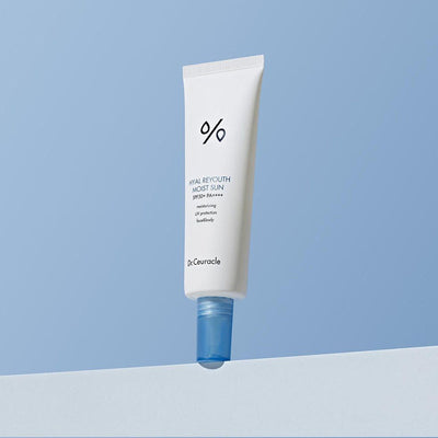 Dr.Ceuracle Hyal Reyouth Moist Sun SPF50+ PA++++ 50ml with niacinamide for bright skin and minimized pores