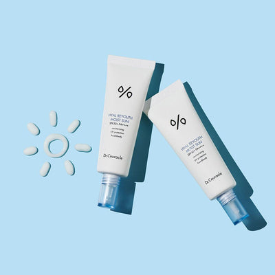 Dr.Ceuracle Hyal Reyouth Moist Sun SPF50+ PA++++ 50ml with niacinamide for bright skin and minimized pores