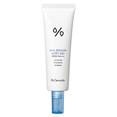 Dr.Ceuracle Hyal Reyouth Moist Sun SPF50+ PA++++ 50ml with hyaluronic for deep hydration