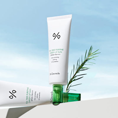 Dr.Ceuracle Tea Tree Purifine Green Up Sun SPF50 PA++++ 50ml - buy online