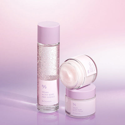 Dr.Ceuracle Vegan Active Berry First Essence 150ml with peptide for anti-wrinkle and firmness