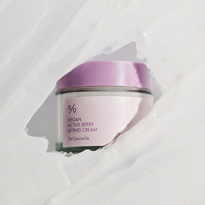 Dr.Ceuracle Vegan Active Berry Lifting Cream 75g with peptide for anti-wrinkle and firmness