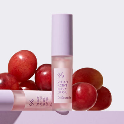 Dr.Ceuracle Vegan Active Berry Lip Oil 4.5ml with collagen for firmness and elasticity