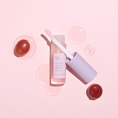 Dr.Ceuracle Vegan Active Berry Lip Oil 4.5ml with collagen for firmness and elasticity