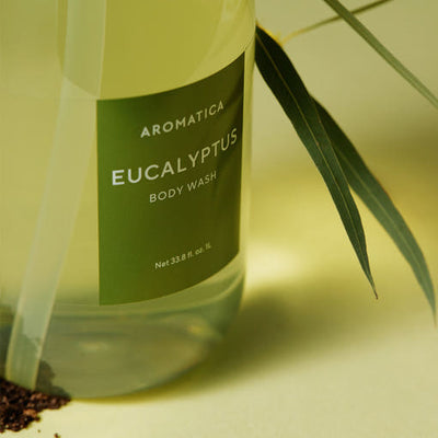 AROMATICA Eucalyptus Body Wash 15 Amino 1000ml - deep cleansing