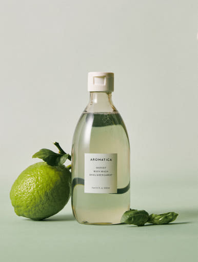 AROMATICA Inspirit Body Wash Basil & Bergamot 300ml - expected results