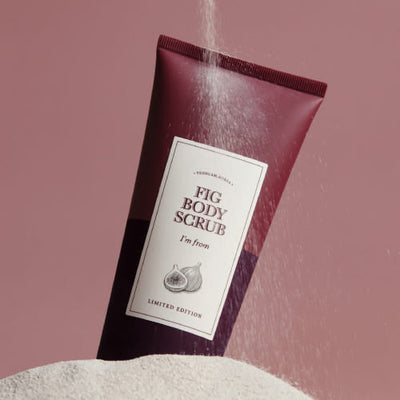 I'm from Fig Body Scrub 200ml - application method