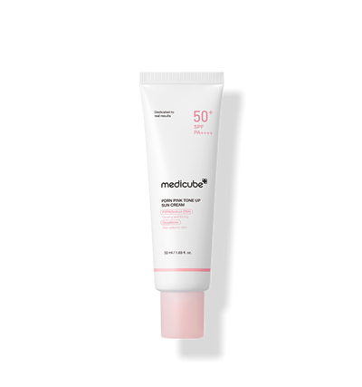 medicube PDRN Pink Tone Up Sun Cream 50ml - hydration and protection