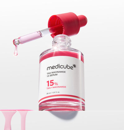 medicube TXA Niacinamide 15% Serum 30ml with peptide for anti-wrinkle and firmness