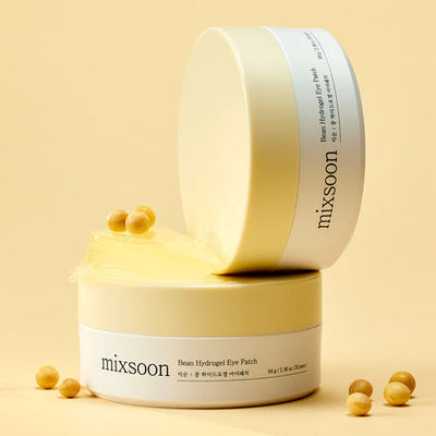 mixsoon Bean Hydrogel Eye Patch 84g (30 pairs) with fermented for improved absorption and brightness