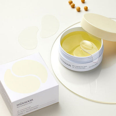 mixsoon Bean Hydrogel Eye Patch 84g (30 pairs) with fermented for improved absorption and brightness