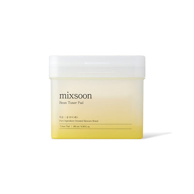 mixsoon Bean Toner Pad 70ea/180ml with hyaluronic for deep hydration