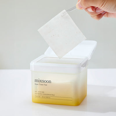 mixsoon Bean Toner Pad 70ea/180ml with hyaluronic for deep hydration